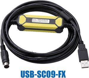 USB-SC09-FX per cavo di programmazione PLC compatibile FX-USB-AW FX2N/FX1N/FX0N/fx0/FX1S/FX3U - Product Image 2
