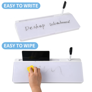 Máy tính để bàn tứ kính bảng với lưu trữ và khô xóa bảng viết - Product Image 2