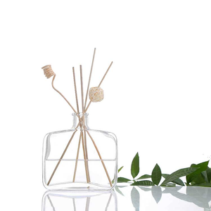 Rỗng Phẳng Hình 100Ml 200Ml 350Ml Rõ Ràng Chai Thủy Tinh Sậy Khuếch Tán Chai - Product Image 5