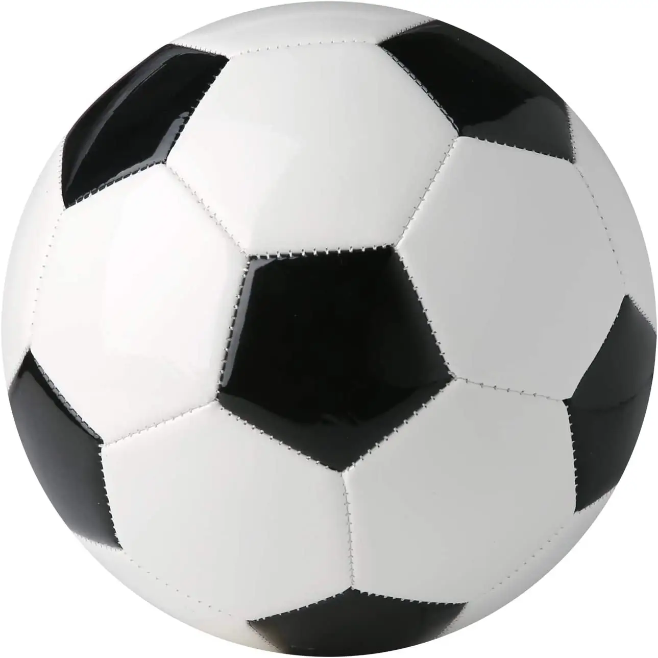 Balón de fútbol de cuero PU con impresión personalizada de fábrica, pelota de fútbol de entrenamiento al por mayor, tamaño 5 4
