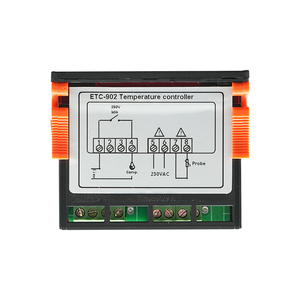 Interruptor de controlador de temperatura Digital de 110-220V con Sensor impermeable Ntc, Monitor de pantalla Led, termostato ajustable de calor frío - Product Image 3