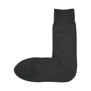 Goodfit One Size Brown Business Socks (Dot) Sporty Daily Design Anti-Slip Feature Spandex Polyester Material Disposable Cuff - Product Image 1