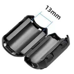 <strong>Nizn</strong> <strong>Ferrite</strong> <strong>Core</strong> 3Mm/5Mm/7Mm /9Mm/13Mm Nickel Zinc High-Frequency Filter EMI RFI Clip Snap-On Interference Degaussing Ring