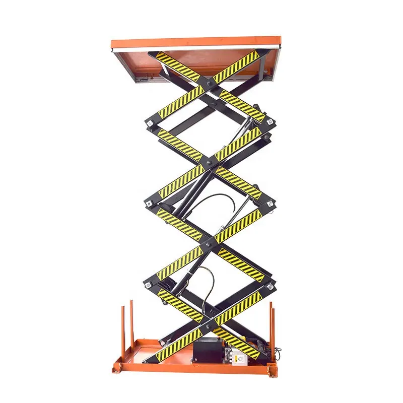 CE certificated industrial hydraulic vertical material cargo lifting equipment sizer lift