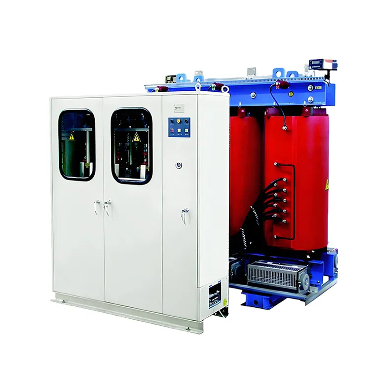 Voltaje de carga de la serie SCZ que regula 30-2500KVA 10KV Transformador de tipo seco de distribución
