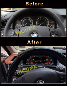 12.5 "araba LCD dijital pano paneli gösterge paneli horoz hız göstergesi kokpit BMW 5/6/7 serisi F10 F11 f01 X3 X4 X5 X6 - Product Image 4