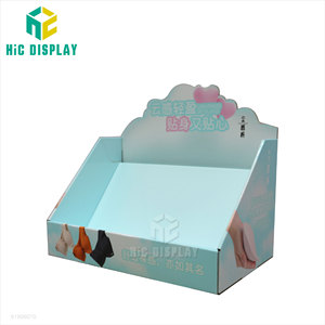 纸板台面显示器，柜台化妆品展示架，纸板桌面显示 - Product Image 3