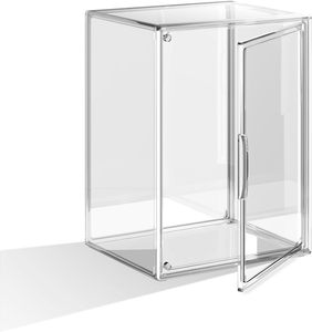 Vitrina apilable Premium personalizada, caja de almacenamiento duradera, organizador acrílico transparente para el hogar - Product Image 1