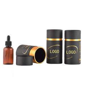 大型小型定制印刷圆形容器盒100% 回收材料芯纸管包装 - Product Image 1