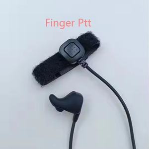 双方向ラジオ用の指PTT付き耳骨伝导ヘッドセット - Product Image 2