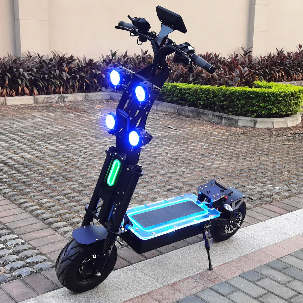 Sớm Hơn 72V 8000W Động Cơ Kép Mạnh Mẽ Off-Road E-Scooter Xe Điện Xe Máy Điện