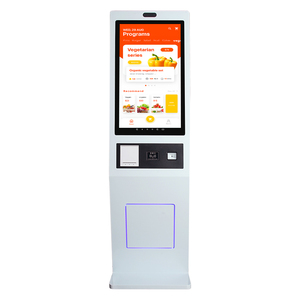 Visgn thiết kế mới tự đặt hàng cảm ứng <span class=keywords><strong>kiosk</strong></span> 32 43 55 inch HD máy ảnh RFID máy in và Máy quét bao gồm đứng đặt hàng kiốt - Product Image 4