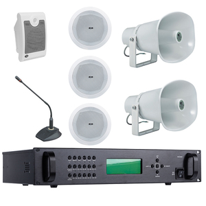 Paging Audio Pa System Bestes 10-Zonen-T-6232 System 24 Stunden (Stunden-Minuten-Sekunden) wöchentlich für Factory School CN;GUA RS422 0,5 W ITC - Product Image 1