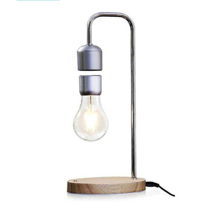 360 Rotating Floating Magnetic Electromagnetic Table <strong>Lamp</strong> Levitation Light Bulb with Wireless <strong>Charging</strong> for Cellphone - Product Image 3