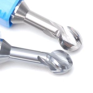 Alüminyum özelleştirilebilir için 65 derece lolipop freze kesicisi paslanmaz çelik katı Tungsten çelik ark topu kesici - Product Image 3