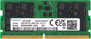 サムスン32GB DDR5 4800MHzラップトップRAMメモリPC5-38400 CL40 <span class=keywords><strong>SODIMM</strong></span> 2Rx8デュアルランク1.1V 262ピン