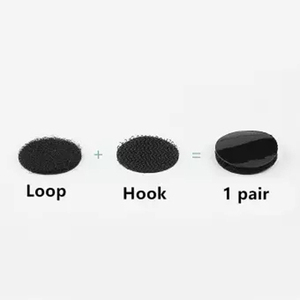 Gancho adhesivo autofuerte y hoja de bucle con puntos de gancho de diferentes formas de colores personalizados - Product Image 2