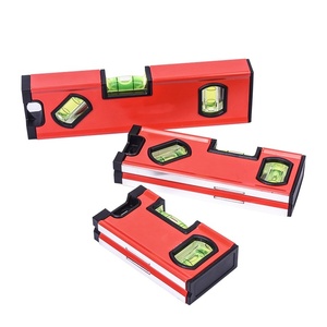 高精度迷你水平仪铝合金小平水位强磁插座平衡测量水平仪 - Product Image 1