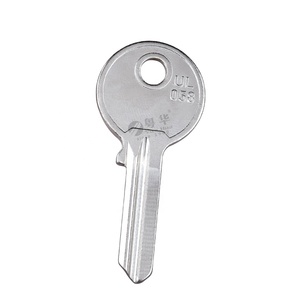 無料サンプル米国市場低価格UL058真鍮キーブランク卸売シルバーカスタムブランクキー切断機用 - Product Image 1