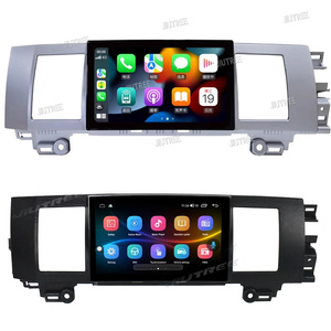 Araba radyo Tesla tarzı 128G Android 12 için Jaguar XF 2007-2012 multimedya Stereo Video oynatıcı GPS Navi kafa ünitesi kablosuz Carplay - Product Image 1