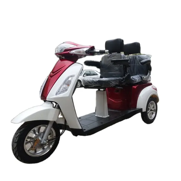 60V 1000W iki koltuk 3 tekerlekli elektrikli motosiklet/üç tekerlekli bisiklet/Trike/yetişkin fabrika satış için hareketlilik scooter
