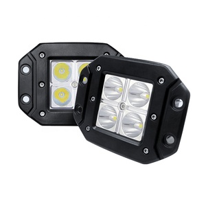 <strong>Led</strong> Worklight <strong>12w</strong> Flush Mount <strong>Led</strong> Work Light <strong>12v</strong> Spot Flood 12watt Cube <strong>Led</strong> Work Light - Product Image 1