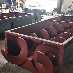 Dubbele Shaftloze Schroeftransporteur Met Hoog Koppel 10% Een Energiebesparende Fabriek Voor Het Ontwerpen Van Biomassa-Materialen - Product Image 4