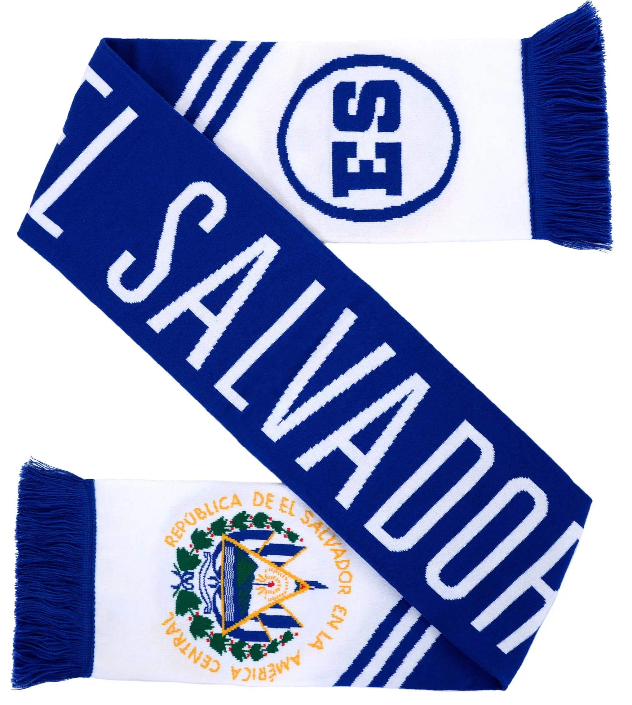 Bufandas acrílicas cálidas y estampadas para adultos, diseño personalizado, bufanda deportiva de fútbol, equipo, Club de fútbol