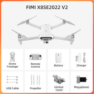 X8SE V2摄像机无人驾驶飞机专业遥控10公里四轴直升机4k高清摄像机4轴全球定位系统遥控无人驾驶飞机 - Product Image 4