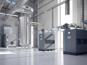 Atlas-Copco G132VSD Öleinspritz-Rotationsschrauben-Luft kompressor 132kW Frequenz umrichter 5,5/10/14 Bar 6,5-30,3 M³/min 400V 50Hz
