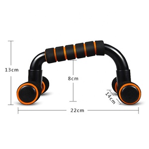 用于肌肉和健美PVC材料的工型钢俯卧撑支架家用健身杆 - Product Image 3