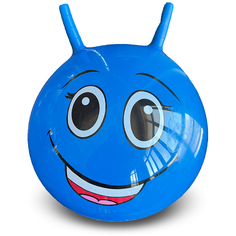 Bola de cuerno de oveja de 45 cm azul