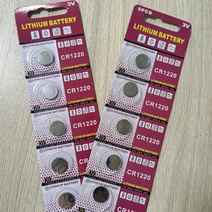 3V CR1220 40mAh 3.0V แบตเตอรี่ลิเธียมเซลล์ปุ่ม MnO2 แบตเตอรี่เหรียญแบตเตอรี่สําหรับนาฬิกาของเล่นคอมพิวเตอร์เครื่องคิดเลขแบตเตอรี่ - Product Image 6