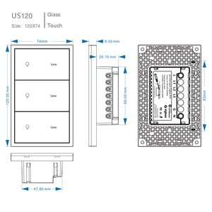 Ev otomasyon 120 abd Tuya 1/2/3/4 Gang nötr/hiçbir nötr Zigbee denetleyici Mini akıllı anahtar modülü akıllı duvar anahtarı WiFi - Product Image 6