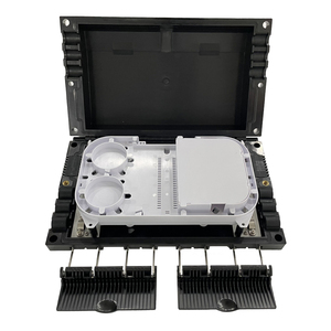 Cierre de empalme de fibra óptica de tipo horizontal en línea FTTH Soluciones integrales para Gpon y Wi-Fi Networking Model Number Splitter