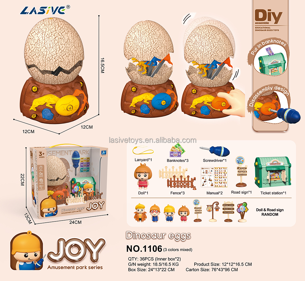 LMS-1106 Confezione regalo infestata da dinosauri