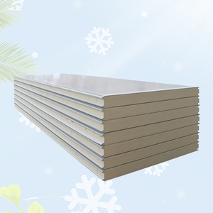 Cách nhiệt Gel tráng thanh lọc Hội Đồng Quản Trị và <span class=keywords><strong>Polyurethane</strong></span> PUF bọt Tấm bánh sandwich cho phòng lạnh - Product Image 2