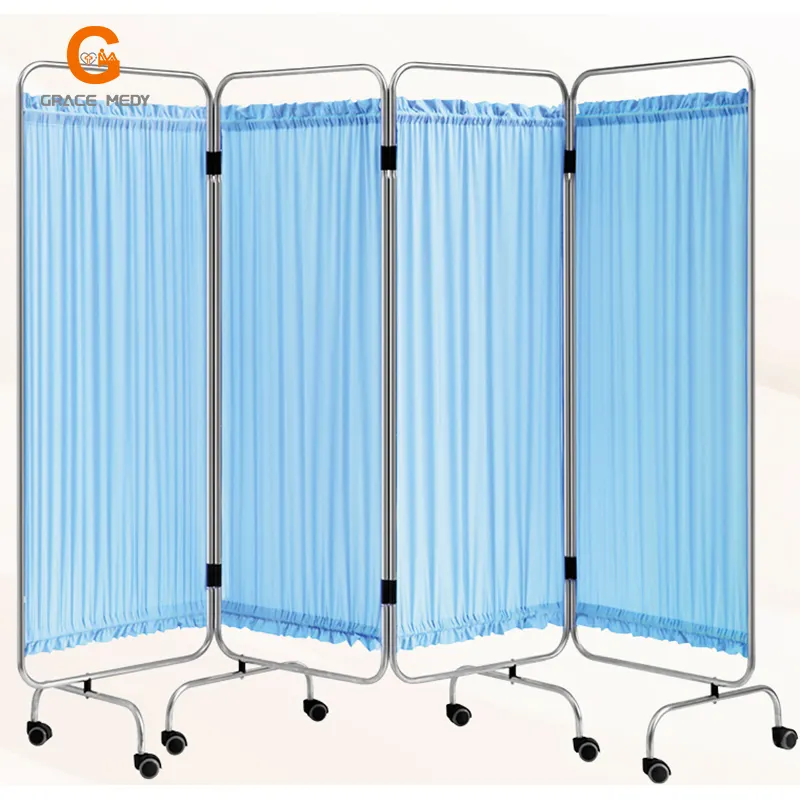 Cortinas plegables para muebles de hospital, cortina médica a precio de fábrica