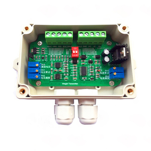 Precision Weighing <strong>Sensor</strong> Amplifier 4-20mA Output 1mV to 3mV Load Cell <strong>Weight</strong> Transmitter 0-5V 10V Out Water-proof Shell - Product Image 1