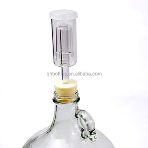 Yüksek kalite <span class=keywords><strong>1</strong></span> galon 3 galon 5 galon cam bira şişeleri bira su meyve şarabı ev demlemek için fermantasyon kiti ile