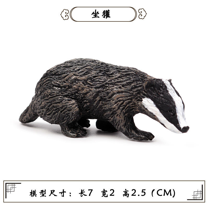 Blaireau assis M-039