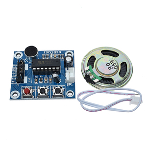 ISD1820 Aufnahme modul Sprach modul Die Voice Board Telediphone-Modul platine mit Mikrofon lautsprecher - Product Image 2