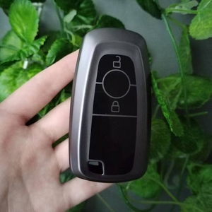 High Quality TPU Soft Car <strong>Key</strong> Case Protector Remote <strong>Key</strong> Shell Cover <strong>2</strong>-button Fit for <strong>Ford</strong> Smart Car <strong>Key</strong> - Product Image 1