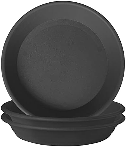 9.8" (7.7" at base) - 6 pack - ash black