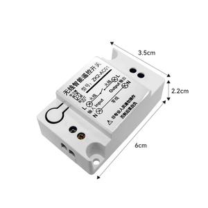 433MHz AC 110V 220V <strong>Wireless</strong> RF Remote <strong>Control</strong> Switch 1CH <strong>Relay</strong> Module Receiver for Led Light Bulb DIY <strong>Control</strong> - Product Image 3
