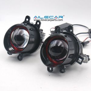 Kolay kurulum yüksek yoğunluklu Spot Toyota kırmızı renk halka düz çizgi için ışık araba Led sis lambası Retroft Projictor - Product Image 2