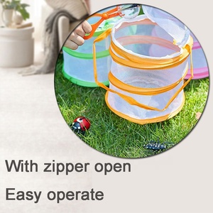 Böcek kelebek Cage kafes teraryum Pop Up açık kolay katlanabilir Bug kafes katlanabilir Mesh Net sürüngen kafes - Product Image 5