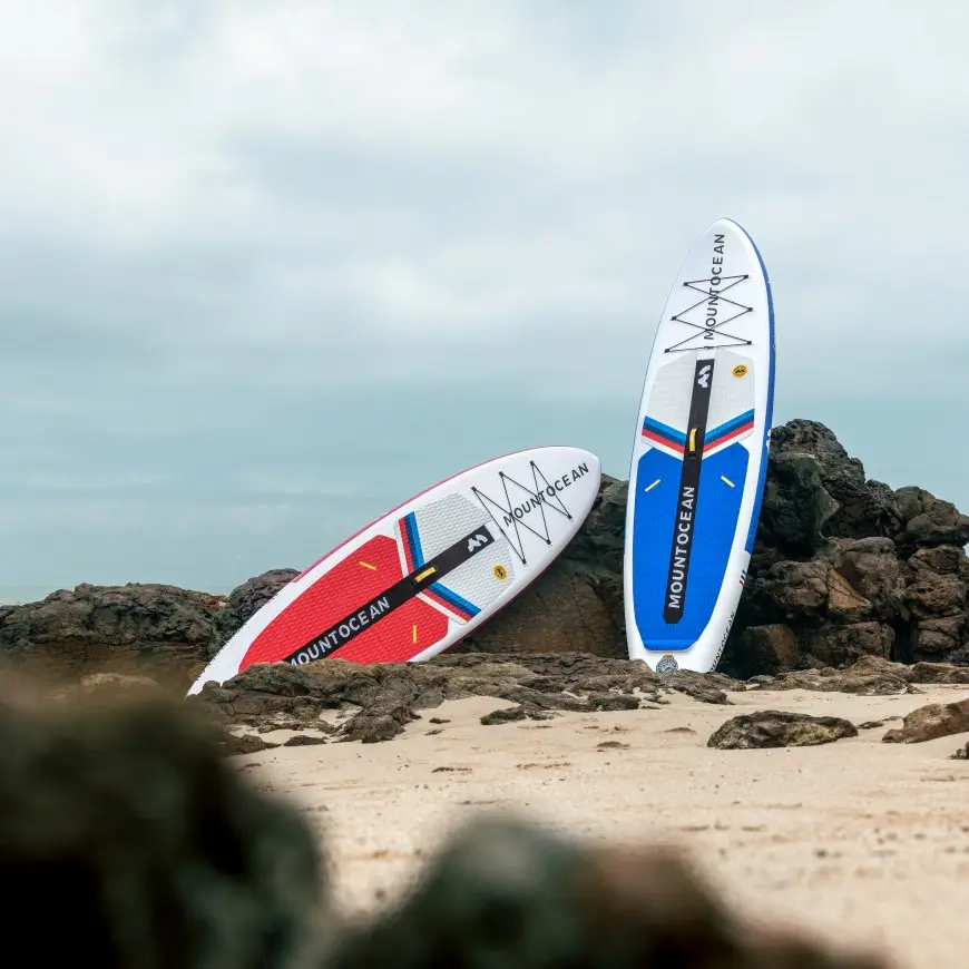2024 tavola da surf Stand-Up in PVC essenziale per il Paddleboarding in acque calme, laghi e fiumi