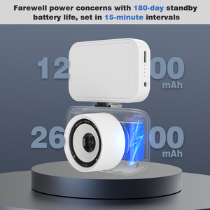 Large Battery Capacity Time-Lapse <strong>Camera</strong> with WiFi Connection App Control Mini <strong>Camera</strong> with Manual Focus Instant Features - Product Image 3