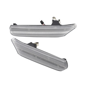 Aiplead ไฟ LED แสดงสถานะด้านข้างสำหรับรถยนต์, เลนส์ใสไฟ LED สำหรับ Porsche Boxster 986 911 996 Coupe เปิดประทุน Targa 97-04